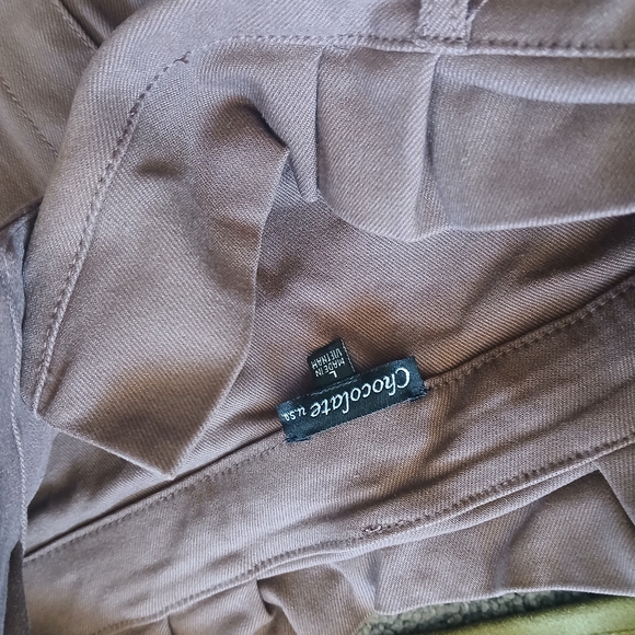 Chocolate Brand Mini Skirt Set - Black, Olive, Denim, Tan, Sz L,xl - Picture 4 of 6